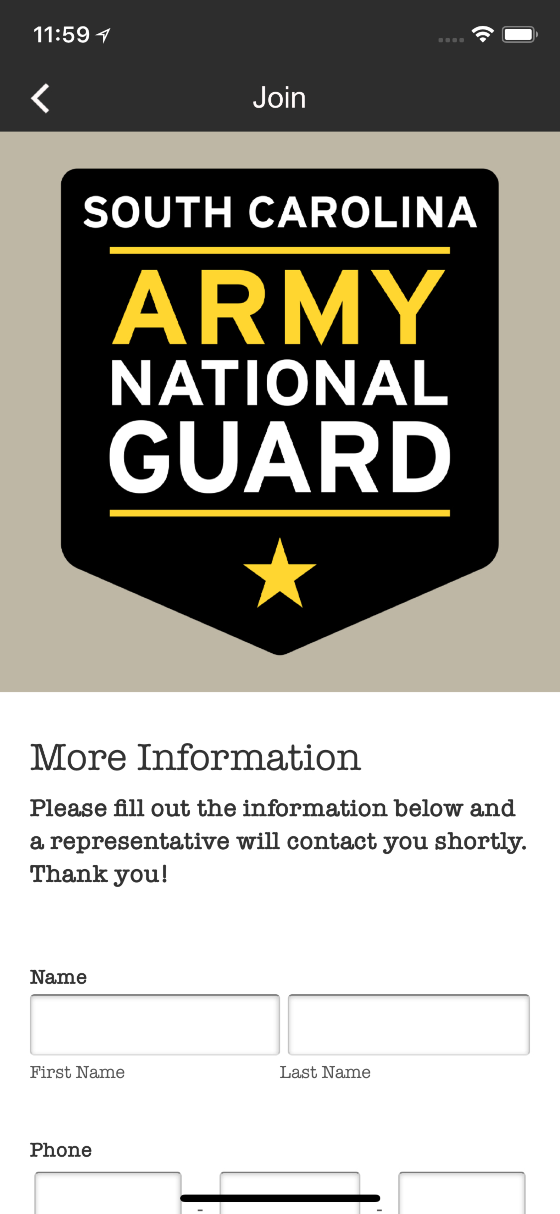 South Carolina National Guard screenshot 3
