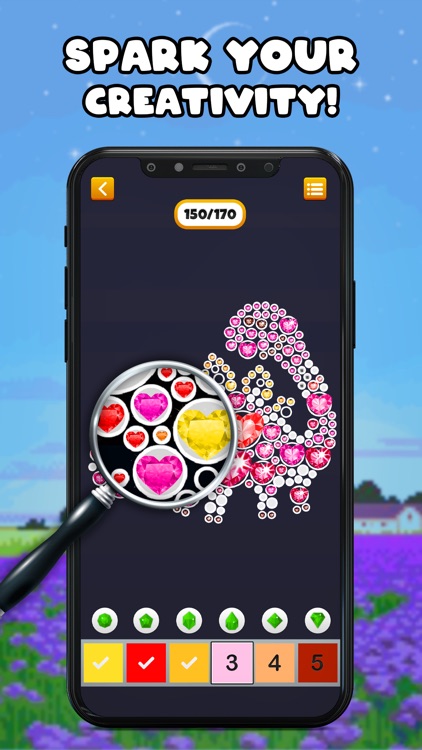 Diamond Art – Glitter Coloring screenshot-0