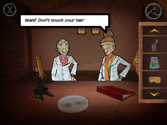 Dr. Egg Adventures Laboratory iPad screenshot