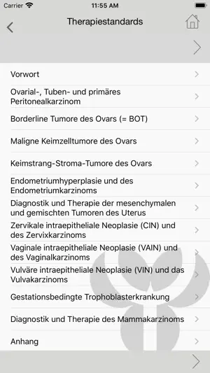 Therapiestandards KEM screenshot 2