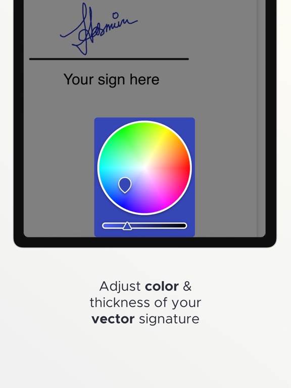 PDF Pencil: Fill Out Form iPad screenshot