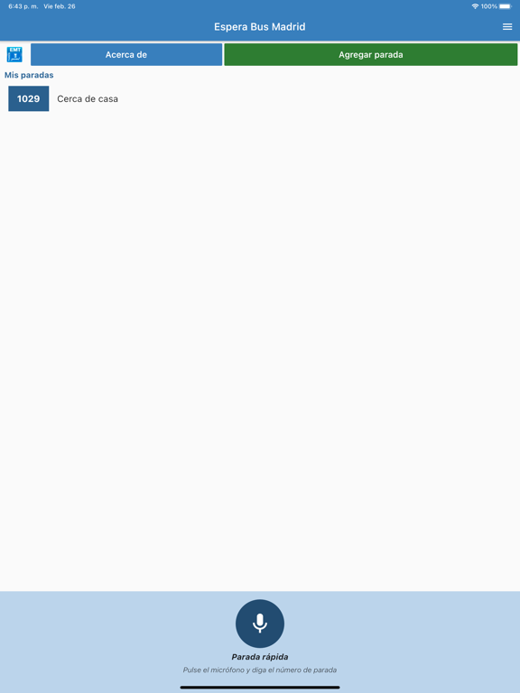 Screenshot #4 pour Espera Bus Madrid
