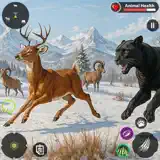 Snow Jungle Panther Family Run - Ícone do app