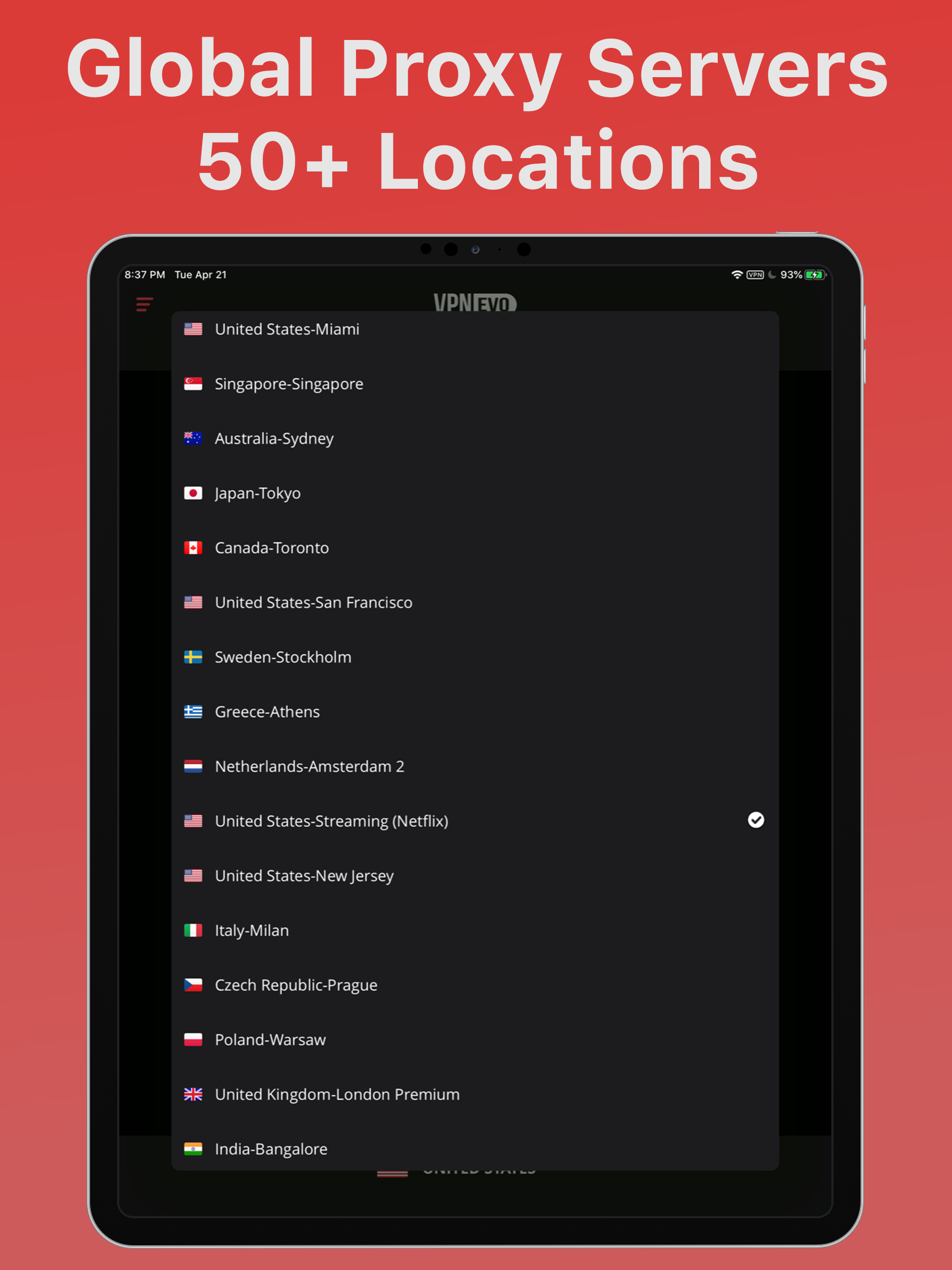EvoVPN – Unlimited VPN Proxy