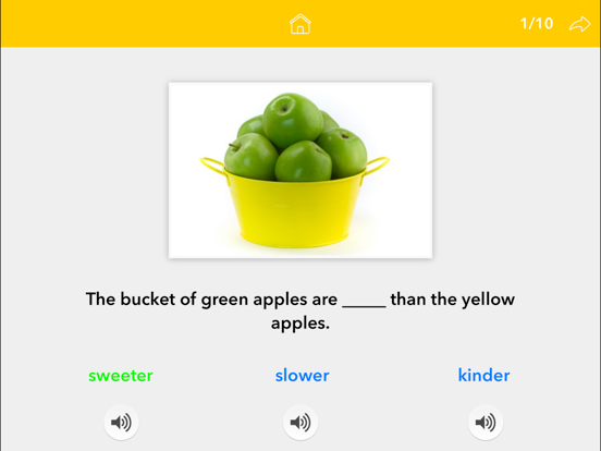Adjectives by Teach Speech app screenshot 3