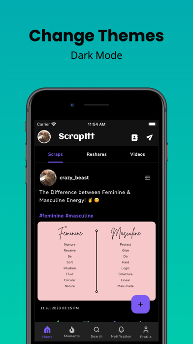 ScrapItt: The Social Network Screenshot