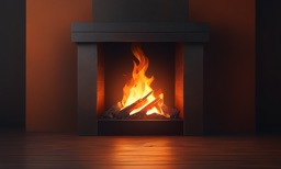 Hearth: Fireplace & Aquarium