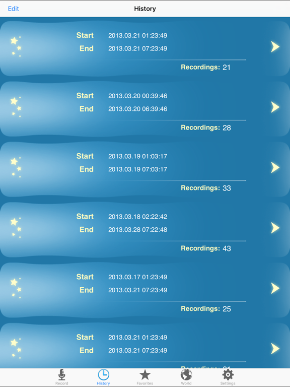 Screenshot #5 pour Dream Talk Recorder