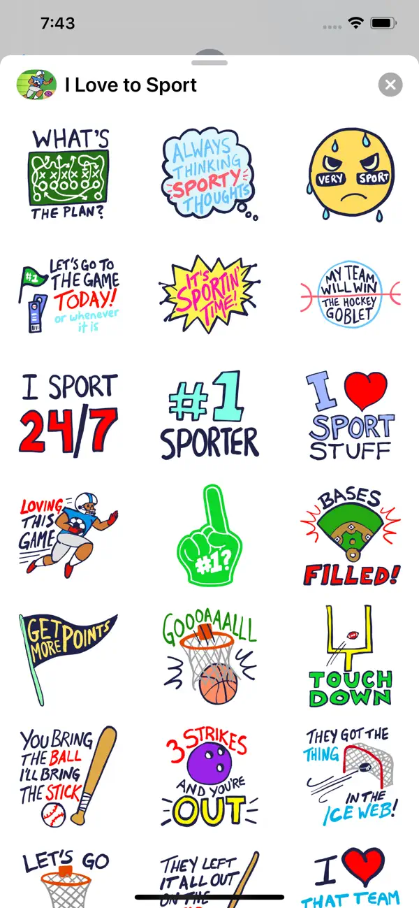 Screenshot #3 pour I Love to Sport