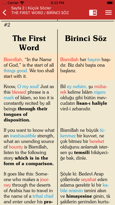 Risale-i Nur (Comparative) Screenshot