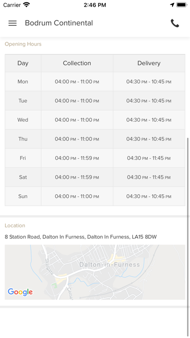 Bodrum Continental Screenshot