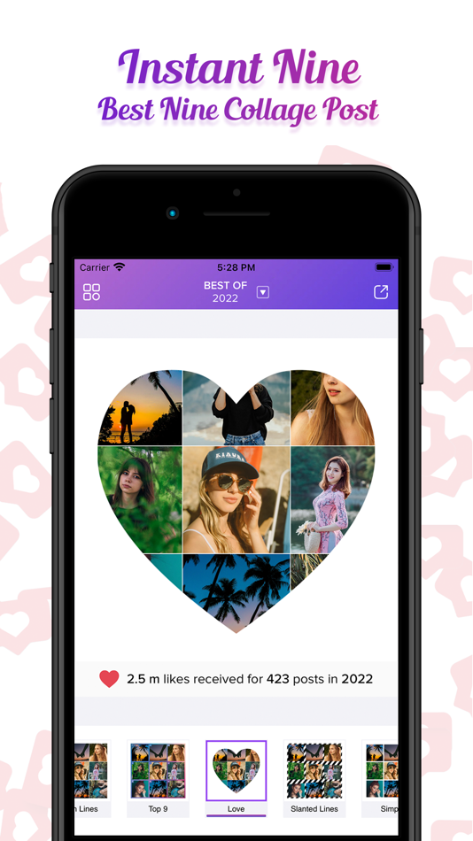 #7. Instant Repost & Best Nine (iOS) By: Instant Digital