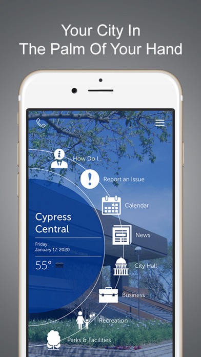 Cypress Central app screenshot
