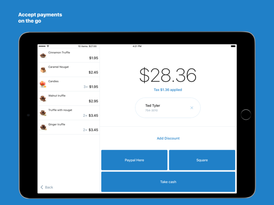 Sell on the Go iPad screenshot 4 - Business app