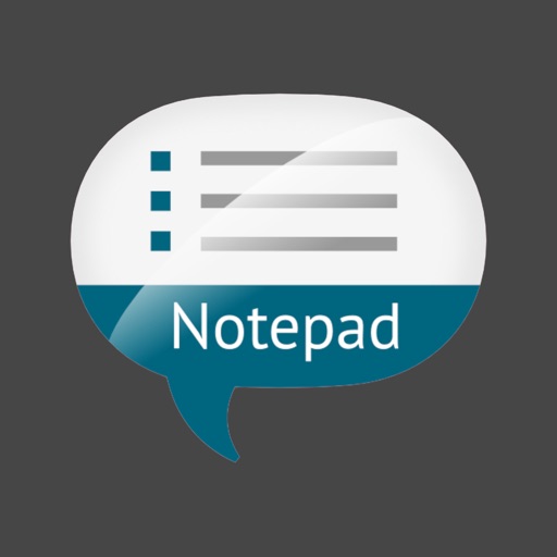 Notepad - Speech to text app icon
