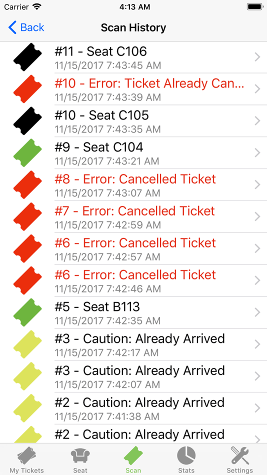 #2. WABC Tickets (iOS) 由: Hedgehog Digital, LLC