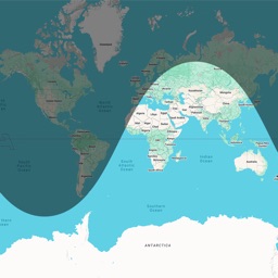 Earth light map