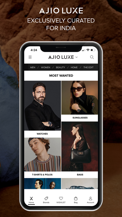 AJIO Online Shopping App Screenshot