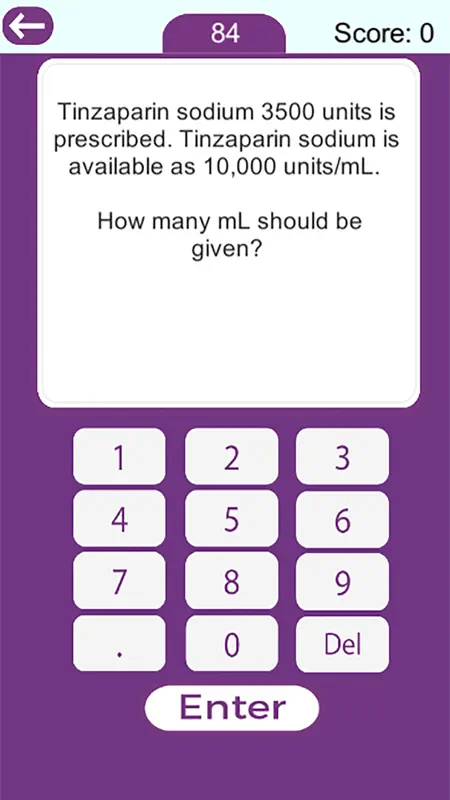 Drug Calculations Game screenshot 4 of 5