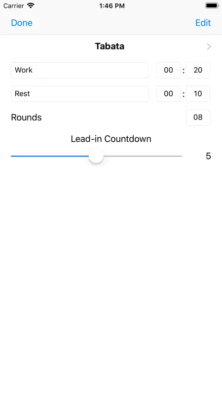 Strengthiness Interval Timer screenshot 2 of 6