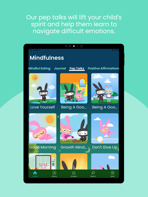 Ninja Focus: Kids Mindfulness iPad screenshot 7 - Education app