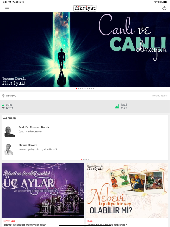 Screenshot #4 pour FİKRİYAT – Gündem, İslam