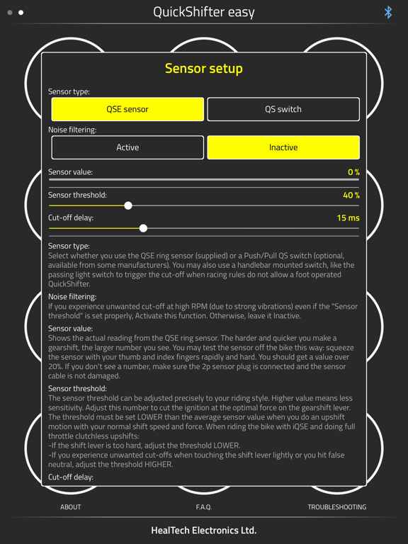Screenshot #6 pour QuickShifter easy (iQSE)
