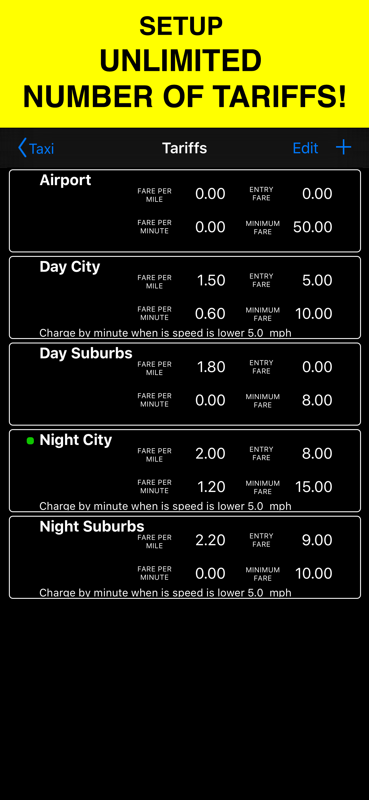 Taximeter. GPS taxi cab meter. screenshot 6