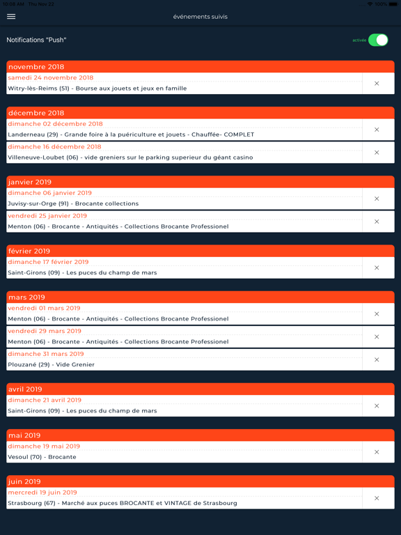 Screenshot #6 pour Vide-greniers.org