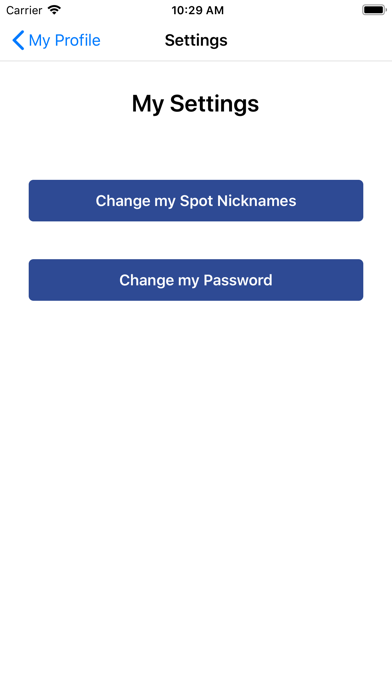 VSpaceParkers iPhone screenshot