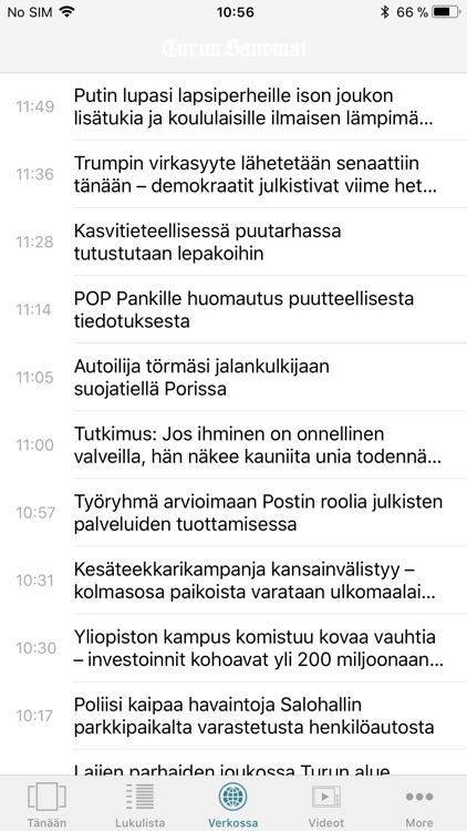 Turun Sanomat näköislehti screenshot-9