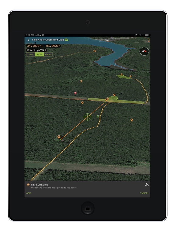 HuntStand: GPS Maps & Tools iPad screenshot 8 - Sports app
