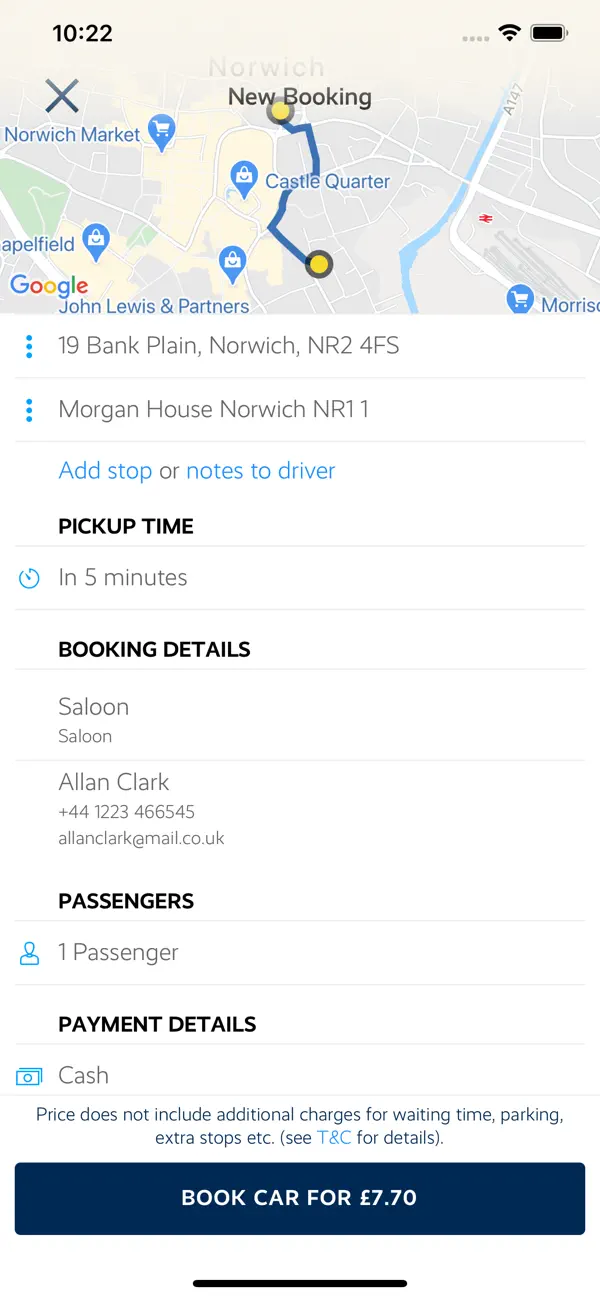 Screenshot #3 pour Enterprise Taxis
