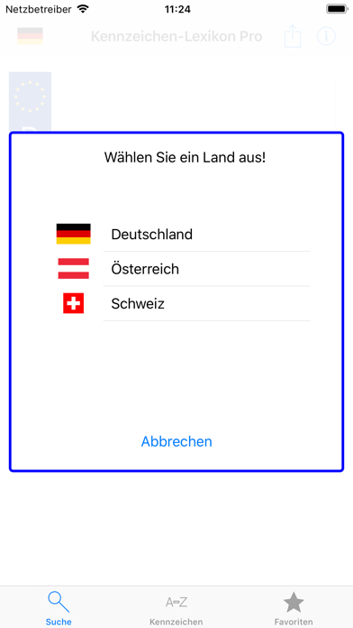 Kennzeichen-Lexikon iPhone screenshot 7