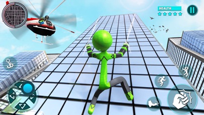 Grand Stickman City Hero Game Screenshot