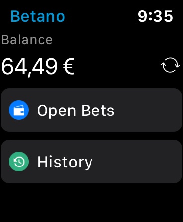 Apple Watch screenshot