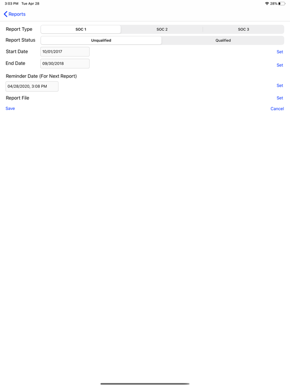 App screenshot