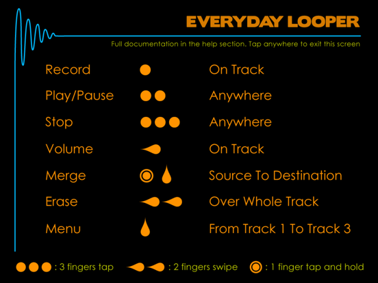 Everyday Looper iPad app afbeelding 2