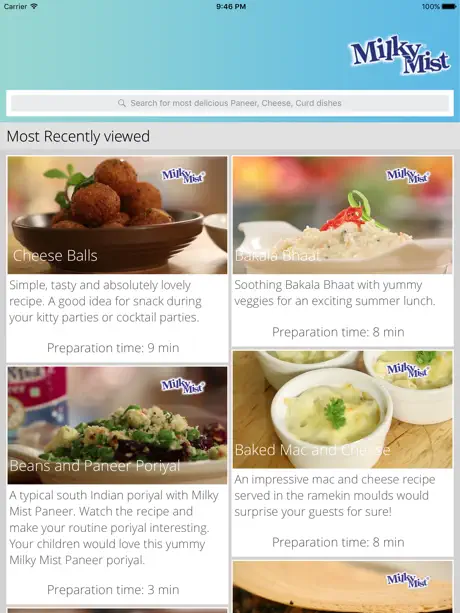 Milky Mist App