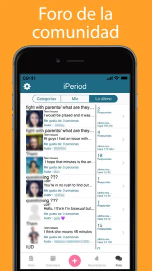Captura de pantalla de IPeriod + (iPeriod) en iPhone 9
