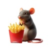 Rat Fries Stickers icon