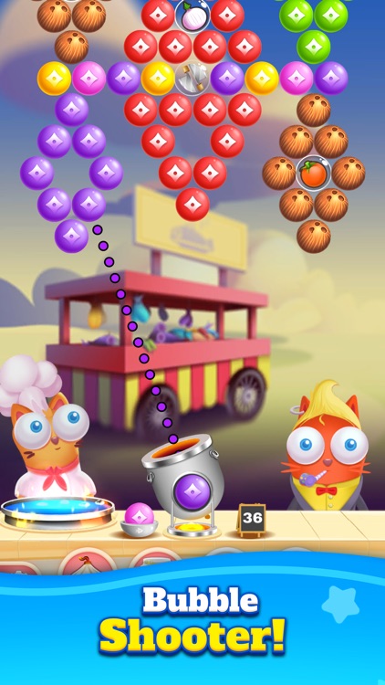 Bubble Shooter - Kitten Games