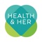 Health & Her Menopause App empowers you through your perimenopause and menopause by helping you build positive lifestyle habits that put you back in control