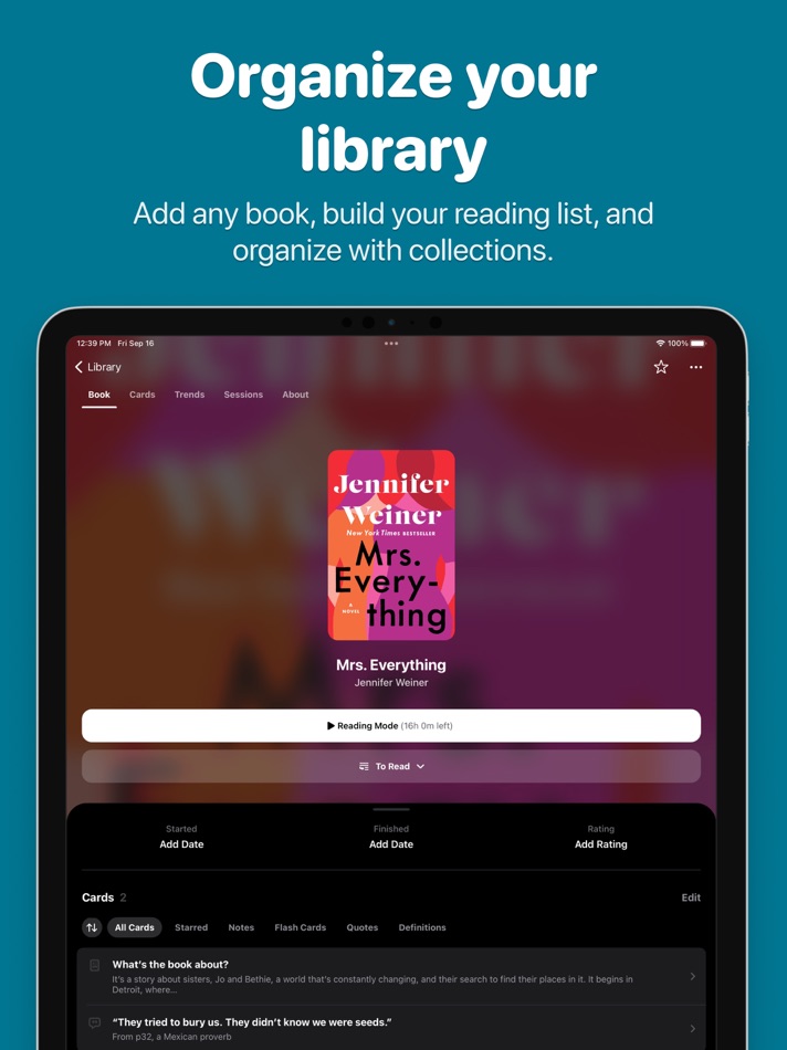 #2. Bookshelf: Book Tracker & List (iOS) 由: Alexander Gerrese