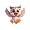 Happy Owl Stickers icon
