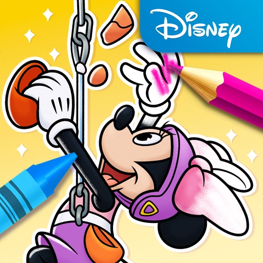 Disney Coloring World - App voor iPhone, iPad en iPod touch - AppWereld
