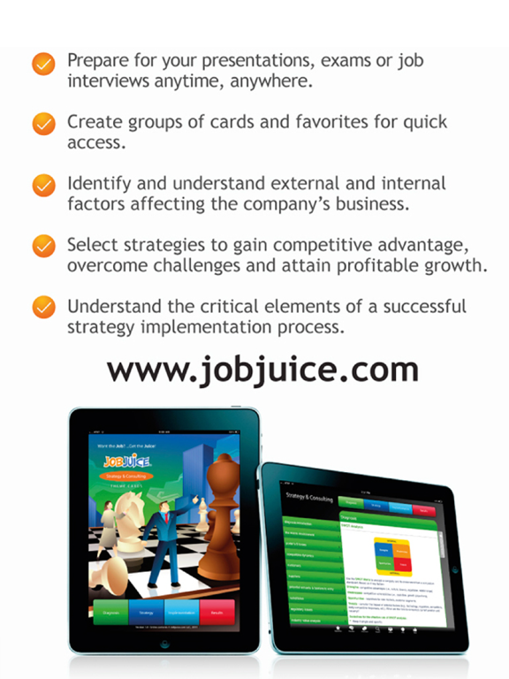 Jobjuice Strategy & Consulting iPad screenshot 4 - Business app