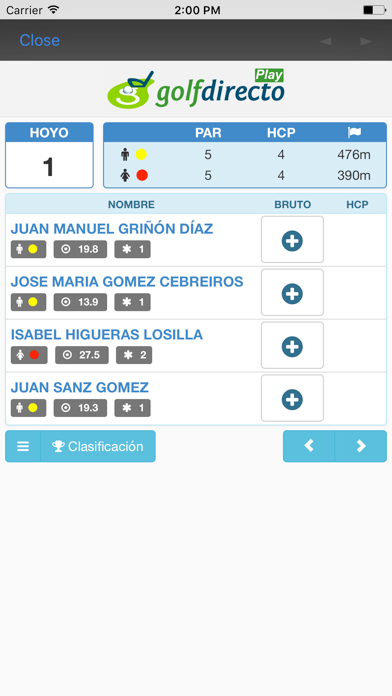 golfdirecto Play screenshot