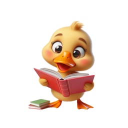 Reading Duckling Stickers