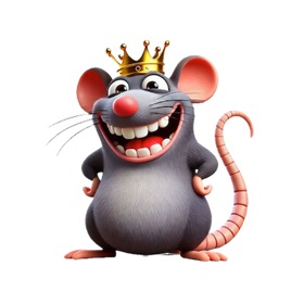 King Rat Stickers